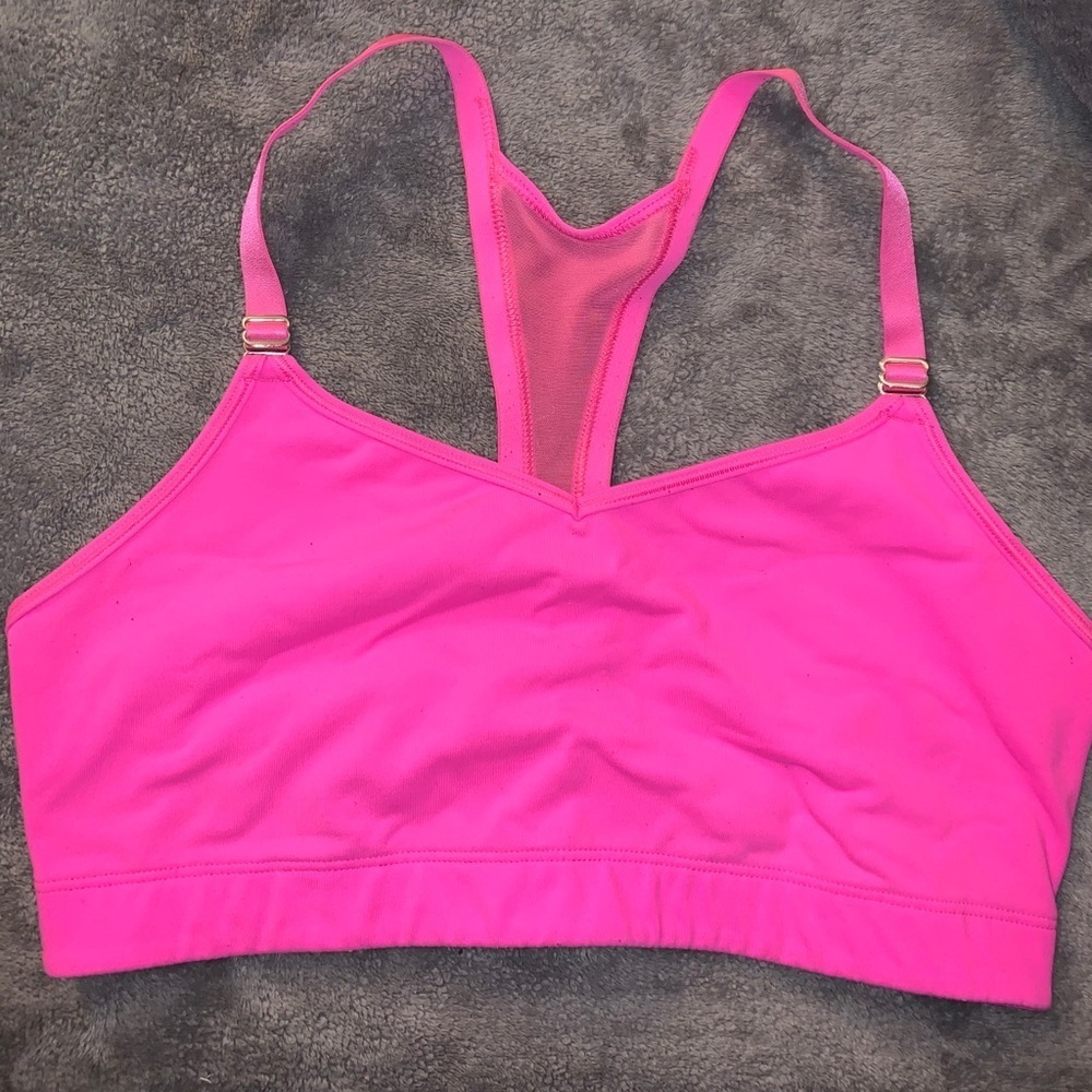 Victoria’s Secret VSX Sport The Player Cami Sports Bra Bright Pink